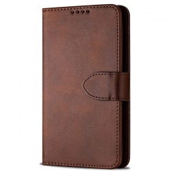 iPhone 13 Mini Pro Wallet Case Brown